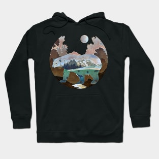 Bear Nature Trend Gift Hoodie